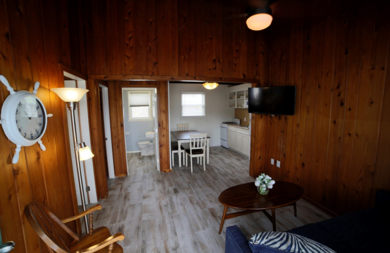 Guest room at The South Winds.