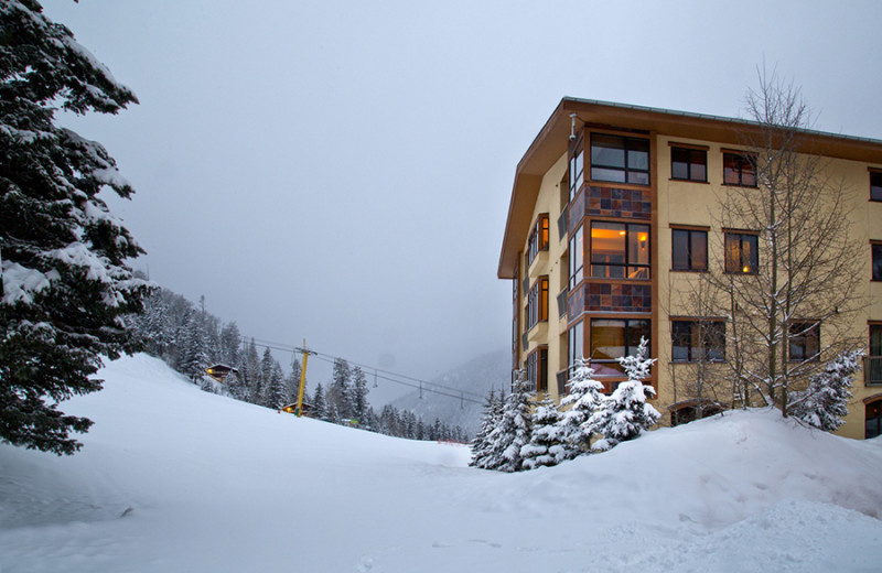 Exterior view of Edelweiss Lodge and Spa.