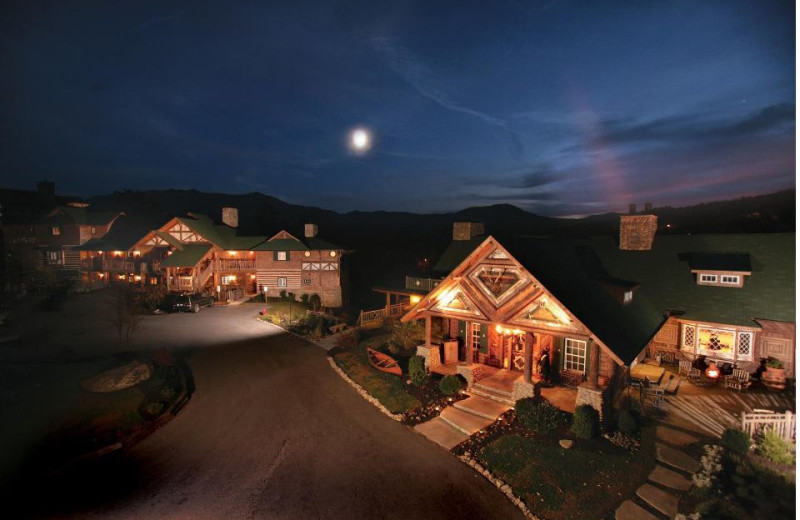 Nighttime View of The Lodge at Buckberry Creek