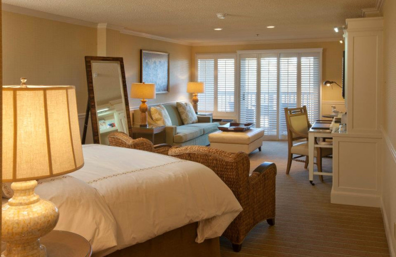 Guest room at Ocean Edge Resort & Club on Cape Cod.