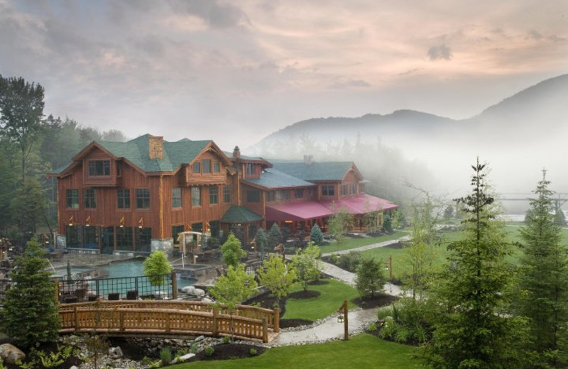 Exterior view of The Whiteface Lodge.