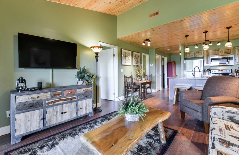 Rental interior at Branson Vacation Rentals.