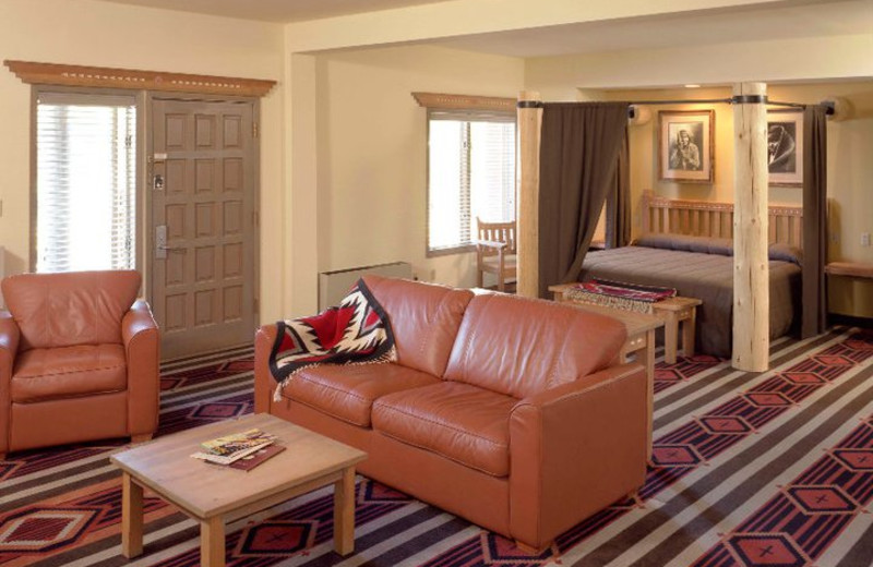 Suite interior at The Lodge at Santa Fe.