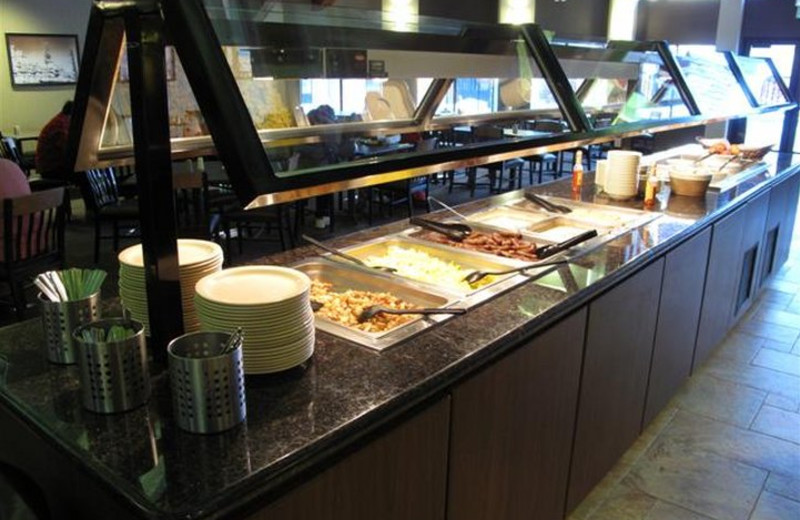 Buffet at Best Western Bryce Canyon Grand Hotel.