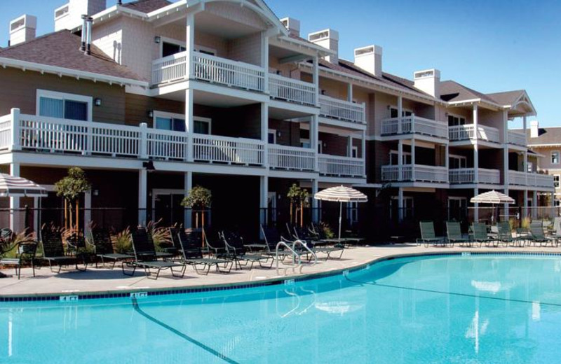 Outdoor pool at Resort at Sonoma County.