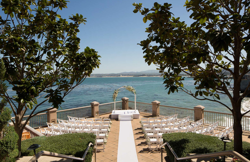 An enchanting wedding set on our Lower Terrace... 