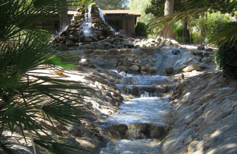 Fountain at Canyon Ranch Tucson.