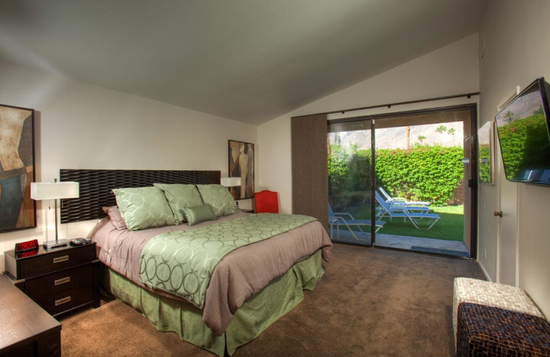 Rental bedroom at Sundance Villas.