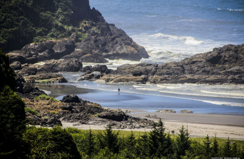 Beach near Oceanfront Getaways.