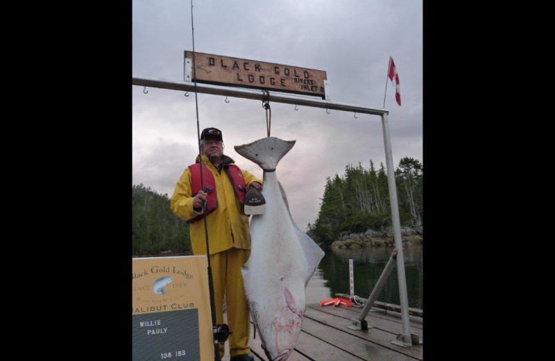 Fishing at Black Gold Lodge