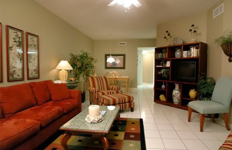 Living Room View at Meyer Vacation Rentals