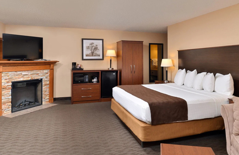 Guest room at AmericInn by Wyndham - Fergus Falls.