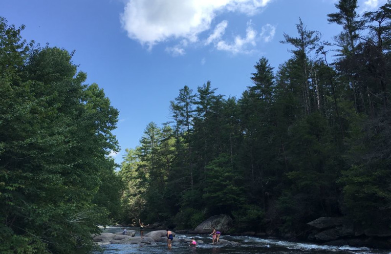 River at Cabin Rentals of Georgia.