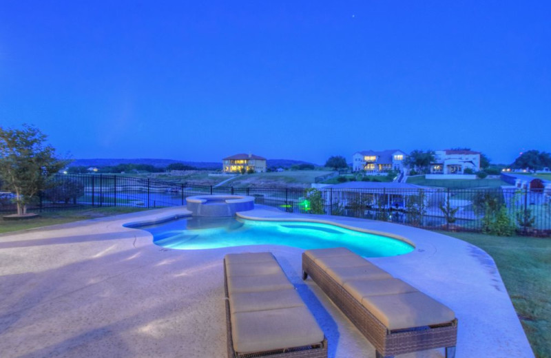 Outdoor pool at Barcelona House.