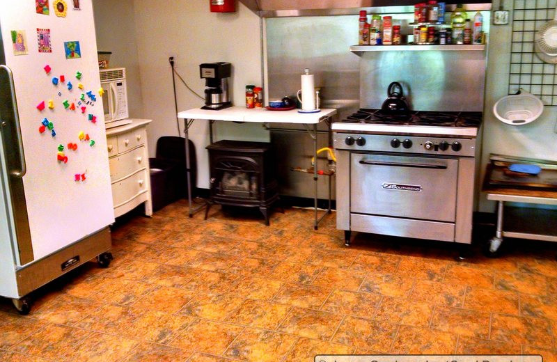 Kitchen at Lost Creek Guest Ranch.