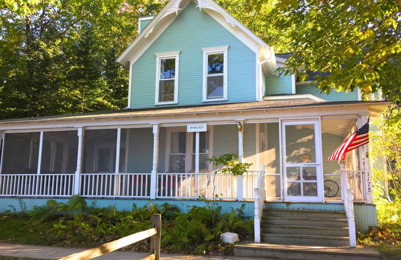 Cottage exterior at Watervale Inn.