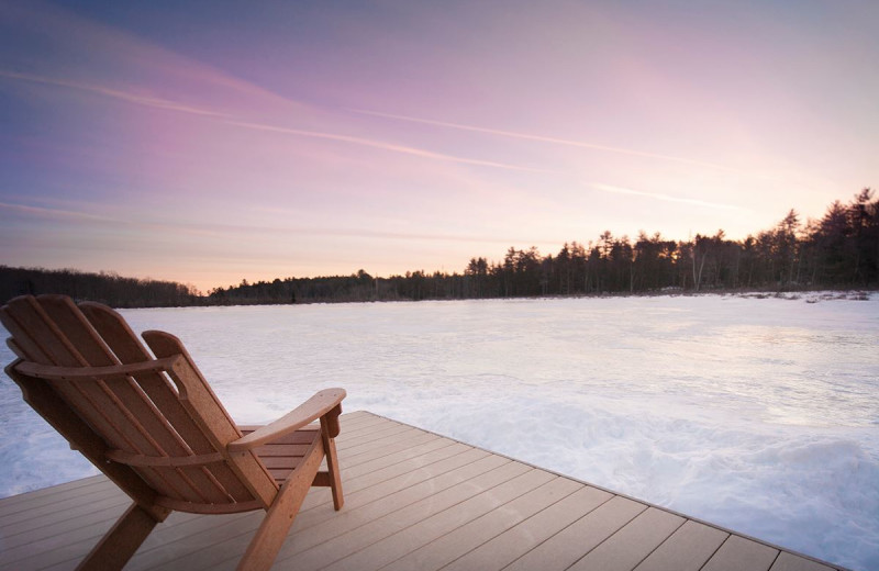 Sunset at The Lodge at Woodloch.