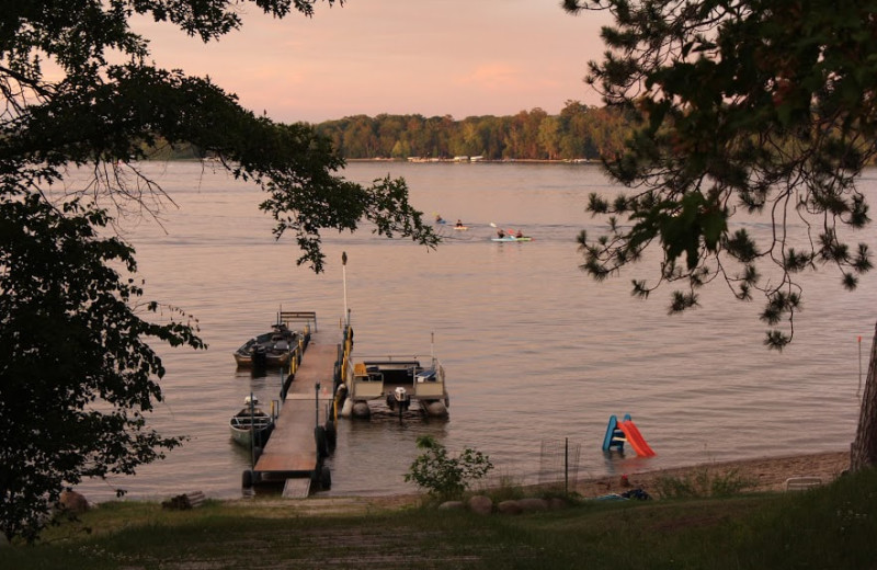 Lake view at Ro Be Doe Resort.