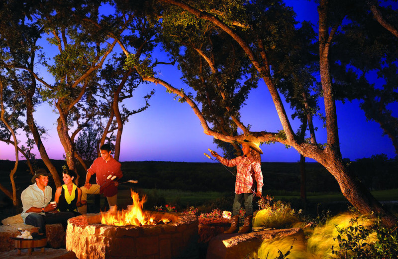 Fire pit at JW Marriott San Antonio Hill Country.