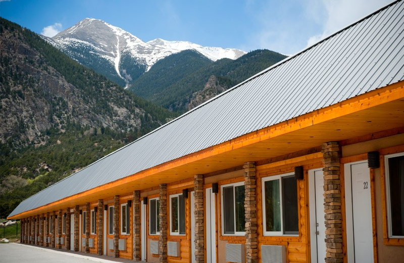 Exterior view of Mt. Princeton Hot Springs Resort.