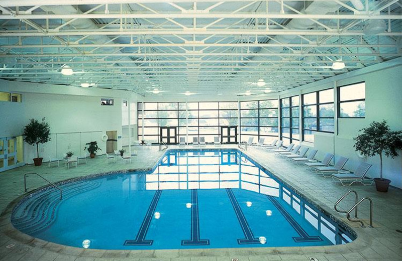 Indoor pool at Cranwell Resort.