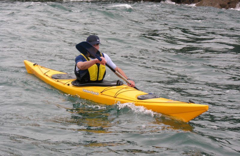 Kayaking near Harrison Bed & Breakfast.