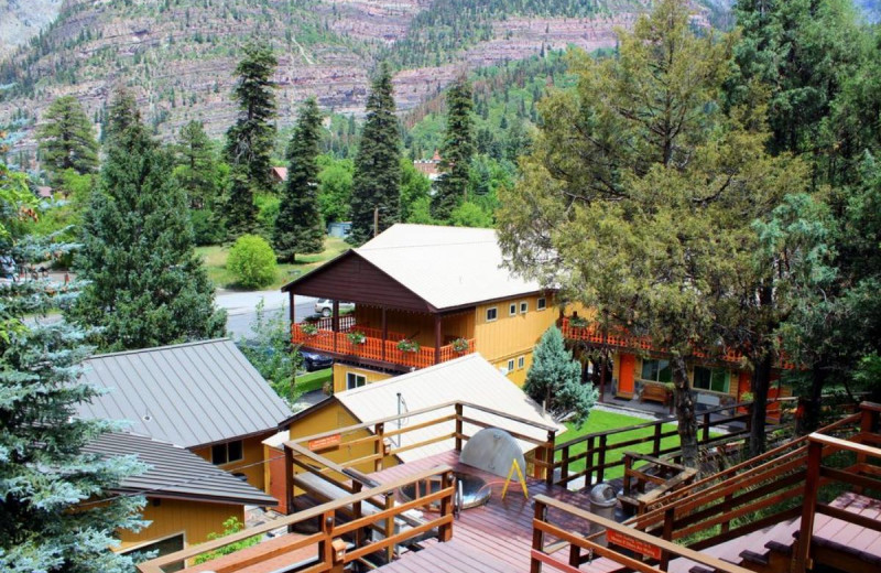 View from Box Canyon Lodge & Hot Springs.