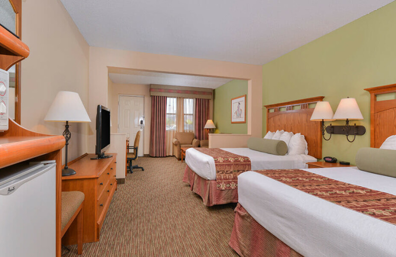 Guest room at Best Western Plus King's Inn & Suites.