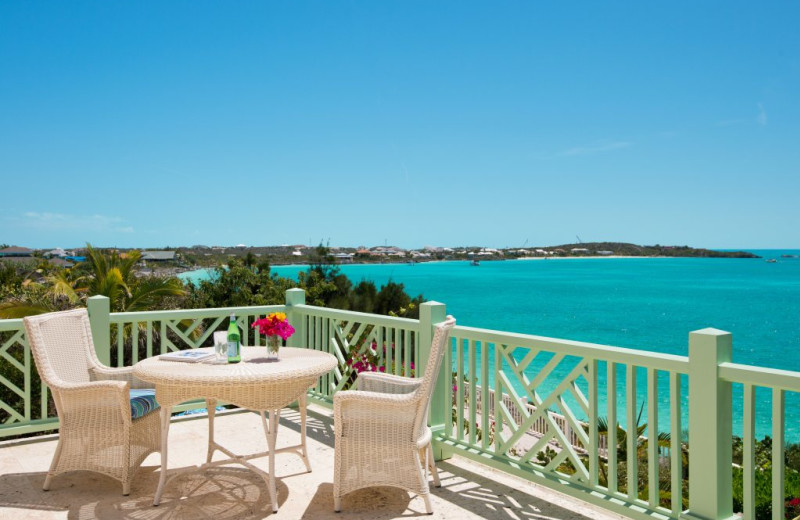 Balcony view at Villa Turquesa.