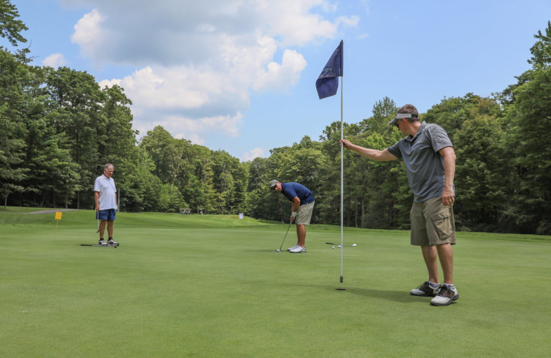 Golf course at Hidden Valley Resort.