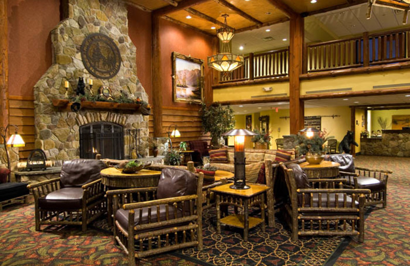 Lobby at Six Flags Great Escape Lodge & Indoor Waterpark