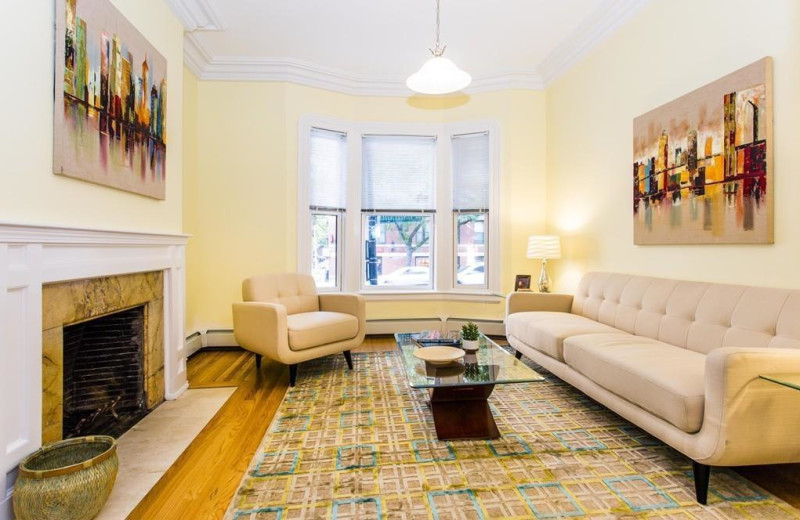 Rental living room at Swank Properties.