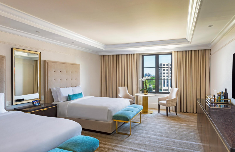 Guest room at The St. Regis Atlanta.