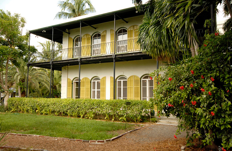 Ernest Hemingway House near Southernmost Inn.