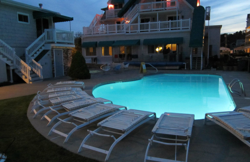 Outdoor pool at Sea Cliff House.