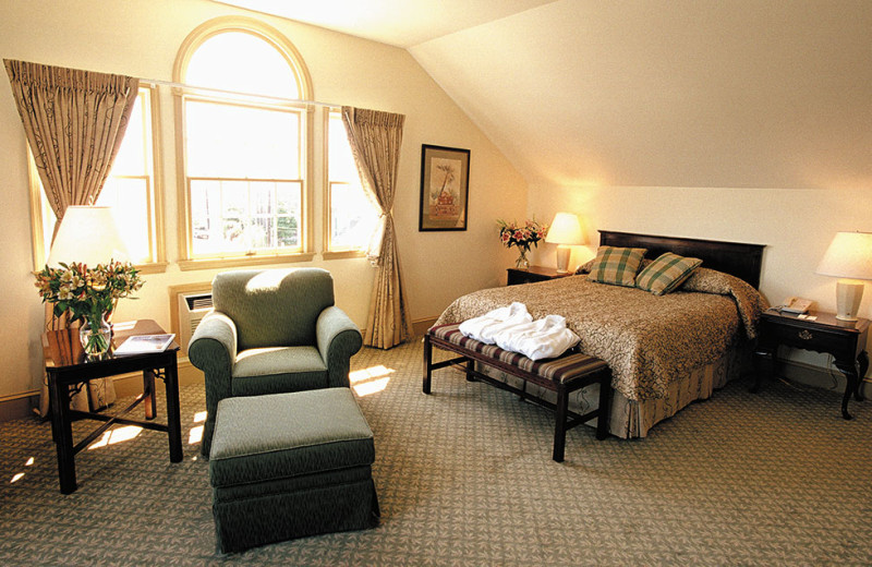 Guest room at The Inn at Canal Square.