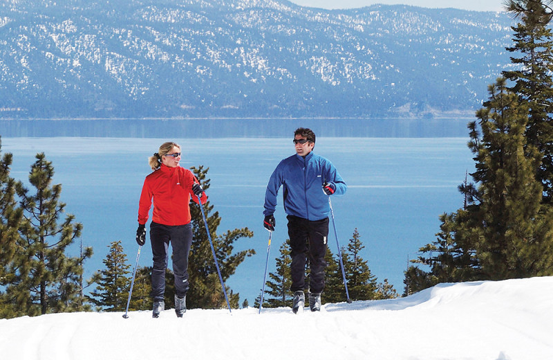 Skiing at Tahoe Getaways.