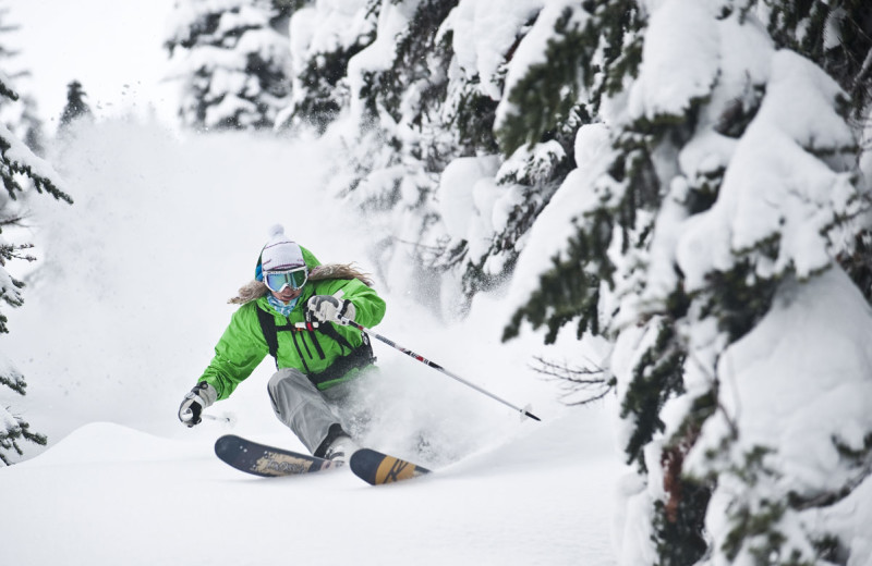 Skiing at Oxen Yoke Inn