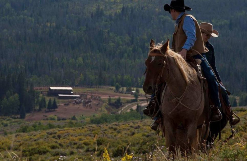 Trail ride at Latigo Ranch