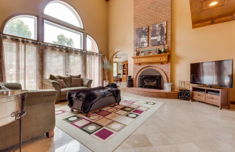 Rental living room at Vacasa Ocean City.