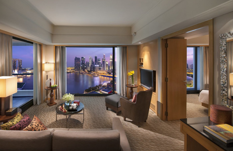 Guest room at The Oriental.