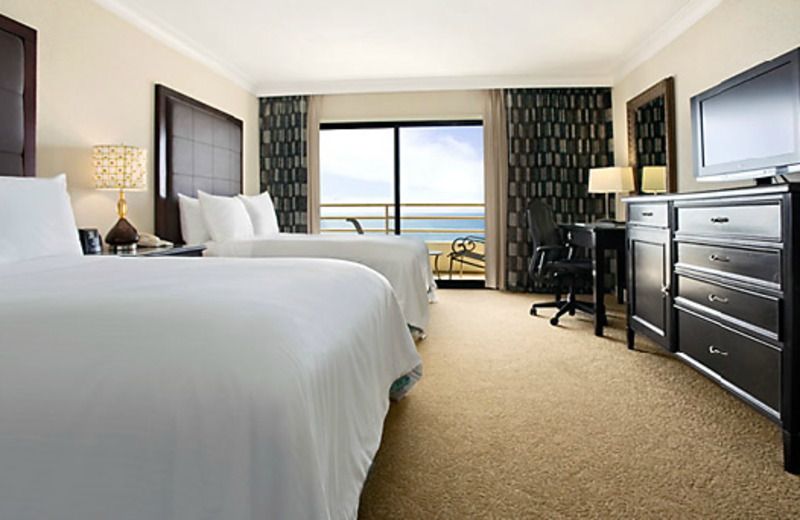 Guest Room at The Waterfront Beach Resort