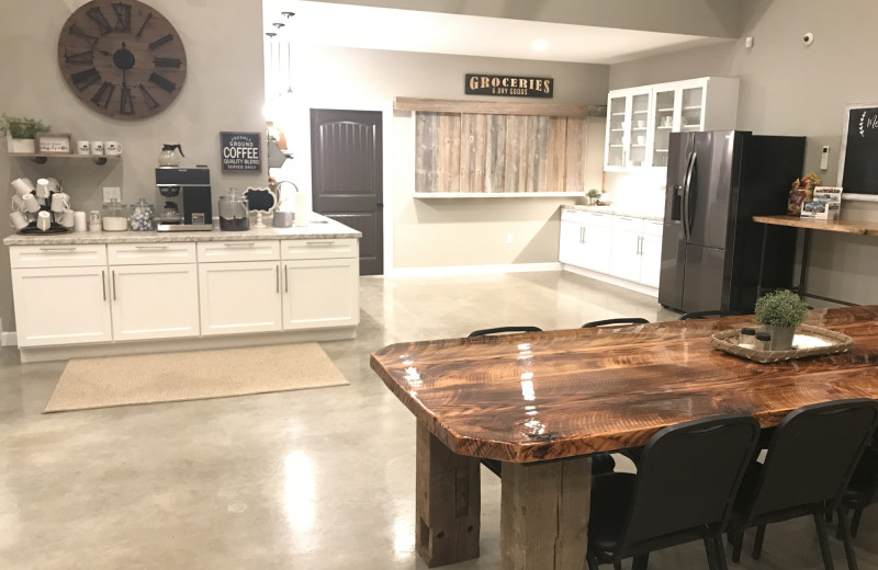 Kitchen at The Lodge at Windy Ridge.