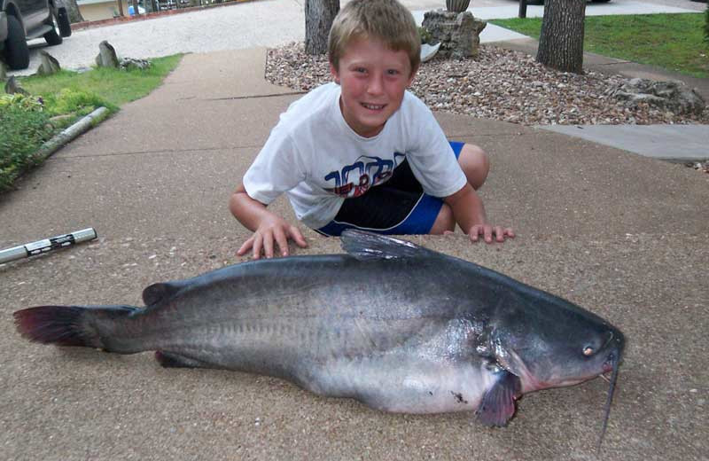 Fishing at Point Randall Resort.