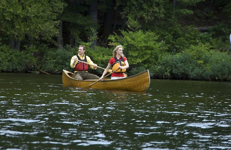 Canoeing at JW Marriott The Rosseau Muskoka Resort 