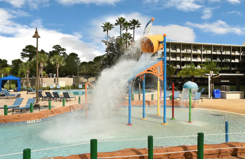 Outdoor pool at Wyndham Lake Buena Vista Resort.