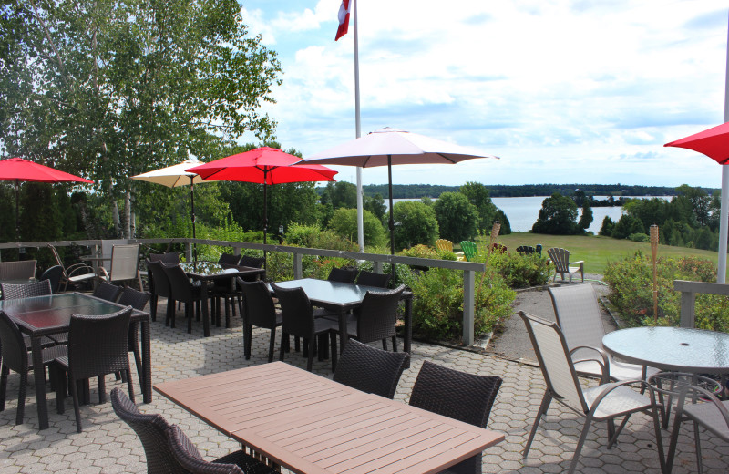 Patio at Eganridge Resort, Country Club & Spa.