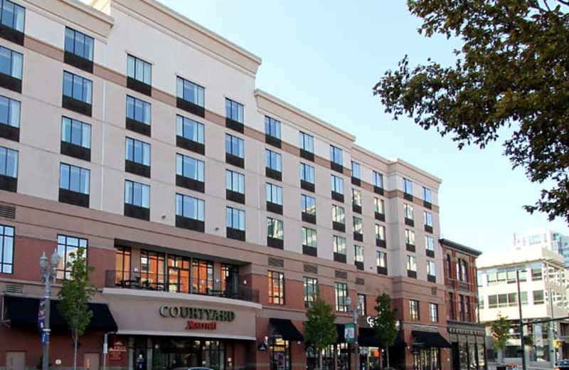 Exterior view of Courtyard Tacoma Downtown.