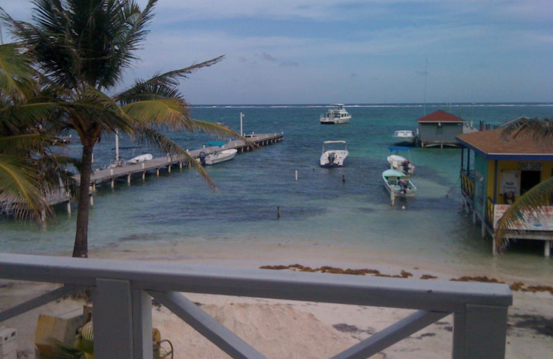 Beach at Conch Shell Hotel.