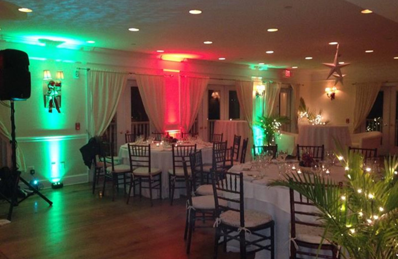 Dining room at The Rhinecliff Hotel.